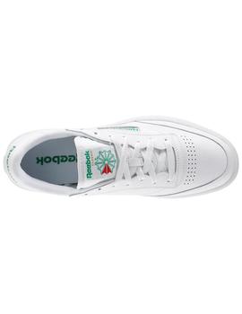 Zapatilla Hombre Reebok Club C 85 Blanca Verde