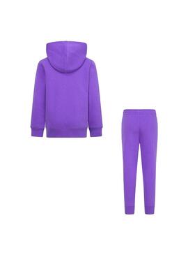 Chandal Niño/a Jordan Fleece Set Violeta