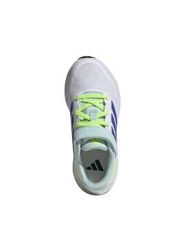 Zapatilla Niño/a adidas Runfalco Blanco Verde