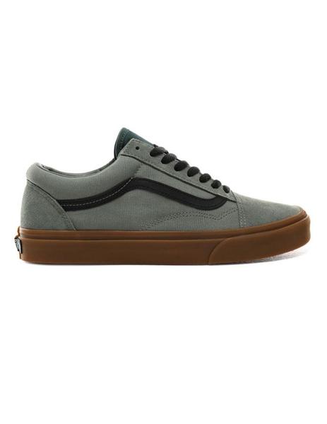 Chico Vans Skool Verde Suela Caramel