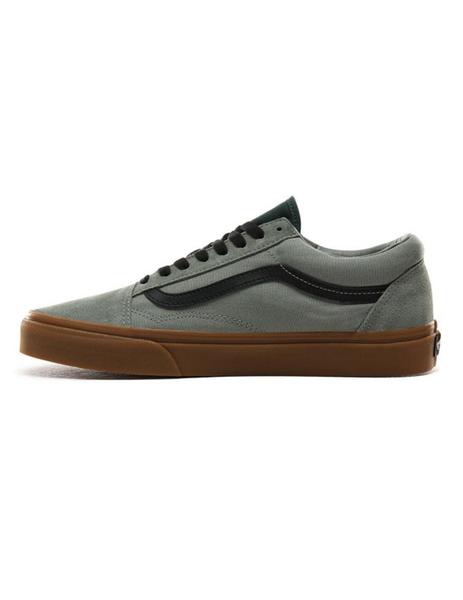 Chico Vans Skool Verde Suela Caramel