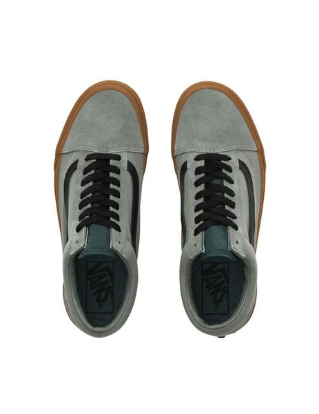 Chico Vans Skool Verde Suela Caramel