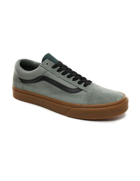 Chico Vans Skool Verde Suela Caramel