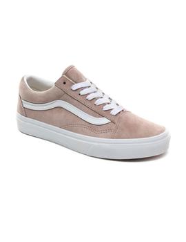 Zapatilla Chica Vans Old Skool Beige