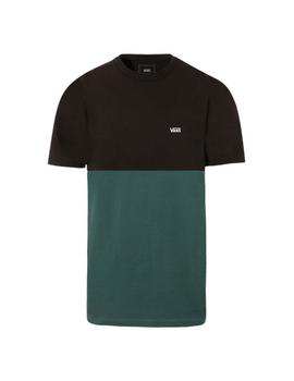 Camiseta Hombre Vans Colorblock Negra