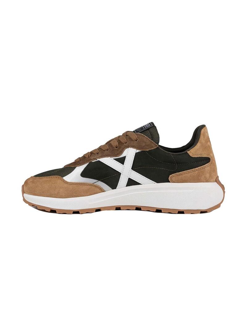 Zapatilla Hombre Munich 03 Babel Beige Verde