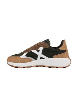 Zapatilla Hombre Munich 03 Babel Beige Verde