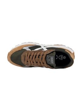 Zapatilla Hombre Munich 03 Babel Beige Verde
