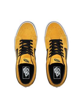 Zapatilla Hombre Vans Sk8-Mid Mostaza-Negro