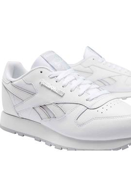 Zapatilla Hombre Reebok Classic Leather Mu Blanca