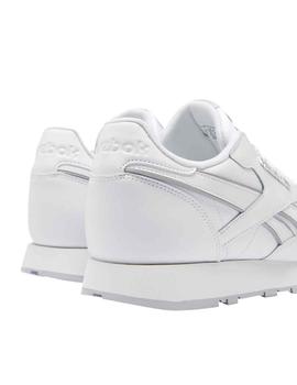 Zapatilla Hombre Reebok Classic Leather Mu Blanca