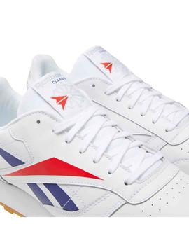 Zapatilla Hombre Reebok Classic Leather Mu Blanca