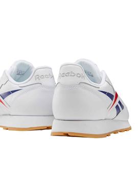 Zapatilla Hombre Reebok Classic Leather Mu Blanca