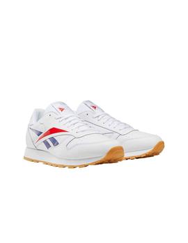 Zapatilla Hombre Reebok Classic Leather Mu Blanca