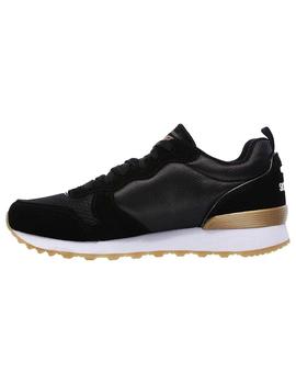 Zapatilla Mujer Skechers Retros-Og Negro