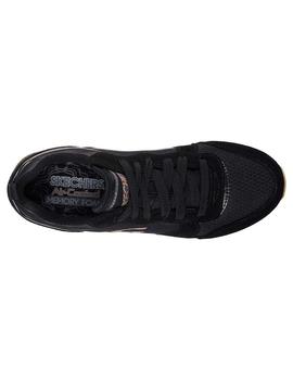 Zapatilla Mujer Skechers Retros-Og Negro