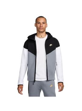 Chaqueta Hombre Nike Tech Fz Wr Gris Negro
