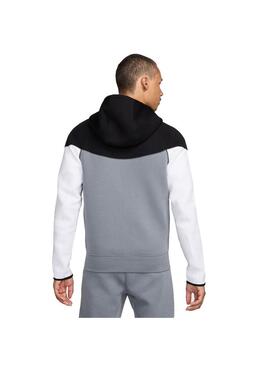 Chaqueta Hombre Nike Tech Fz Wr Gris Negro
