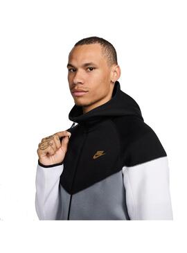 Chaqueta Hombre Nike Tech Fz Wr Gris Negro
