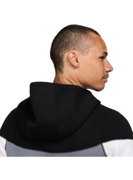 Chaqueta Hombre Nike Tech Fz Wr Gris Negro