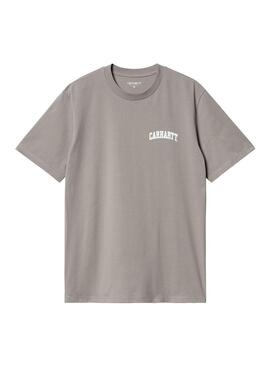 Camiseta Hombre Carhartt WIP University Gris