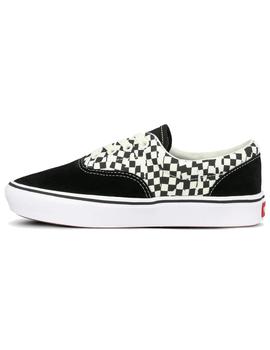 Zapatilla Chico Vans Comfycush Era B/N Cuadros