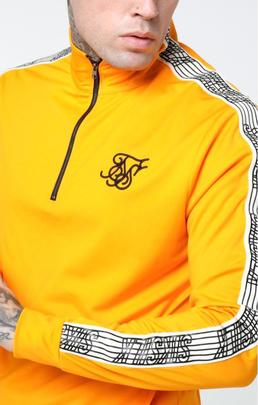 Sudadera Hombre SikSilk Runner Amarillo