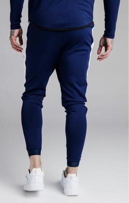 Pantalón Hombre SikSilk Athlete Track Marino