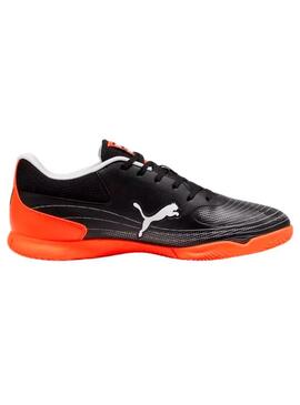 Bota Sala Hombre Puma Truco III Negra Naranja