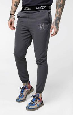 Pantalón Hombre SikSilk Pursuit Gris