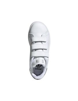 Zapatilla Niña adidas Stan Smith CF C Blanca