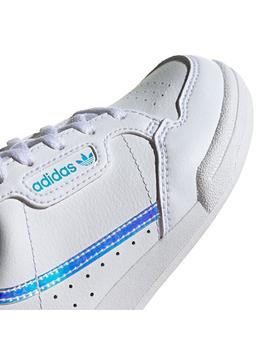 Zapatilla Niña adidas Continental 80 C Blanca
