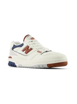 Zapatilla Hombre New balance 550ESG Blanco Marron