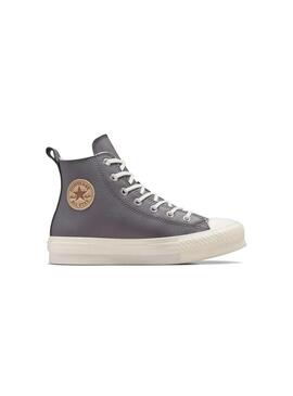 Zapatilla Niña/o Converse Ctas Eva Leather Gris