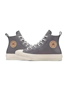 Zapatilla Niña/o Converse Ctas Eva Leather Gris