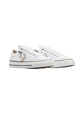 Zapatilla Hombre Converse Star Player 76 Blanca Beige