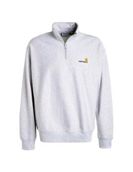 Sudadera Hombre Carhartt Half Zip American Gris