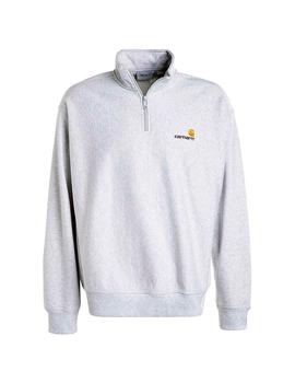 Sudadera Hombre Carhartt Half Zip American Gris