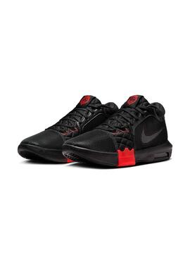 Zapatilla Hombre Nike Lebron Witness 8 Negra Roja