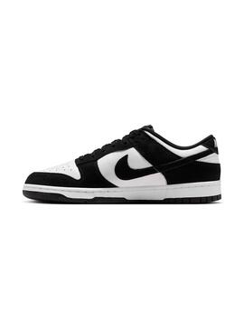 Zapatilla Hombre Nike Dunk Low Blanca Negra