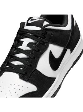 Zapatilla Hombre Nike Dunk Low Blanca Negra