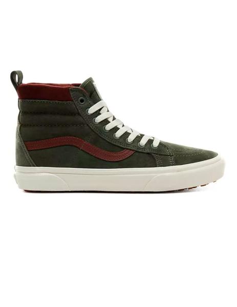 abrigos vans hombre naranja