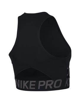 Top Mujer Nike Intertwist Crop Negro