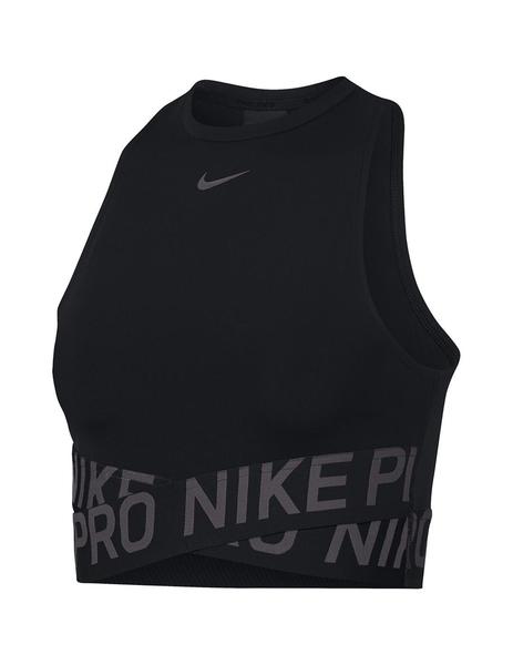 Señuelo Física Baño Top Mujer Nike Intertwist Crop Negro