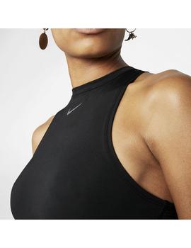 Top Mujer Nike Intertwist Crop Negro