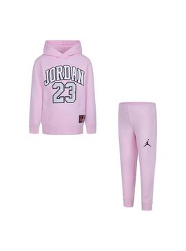 Chandal Niña/o Jordan Hoody Rosa