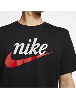 Camiseta Hombre Nike Heritage Negro