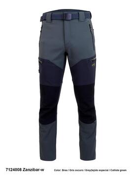 Pantalon Hombre Sphere Zanzibar Verde Gris