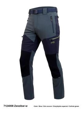 Pantalon Hombre Sphere Zanzibar Verde Gris