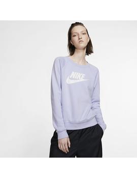 Sudadera Mujer Nike Crew Flc Lila